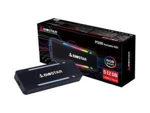 حافظه SSD اکسترنال بایوستار مدل BIOSTAR P500 512GB